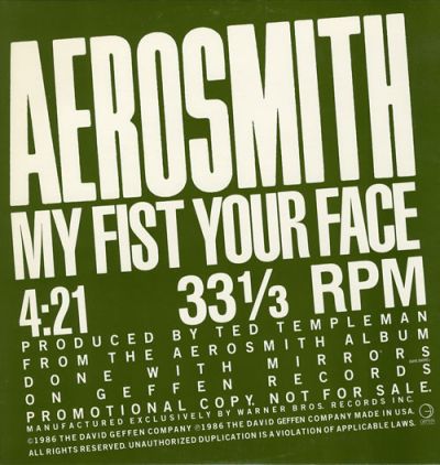 My Fist Your Face